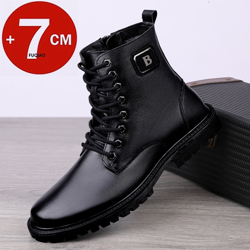 Men's Genuine Leather Elevator - đánh giá và giá Men'S Shoes Increase Height