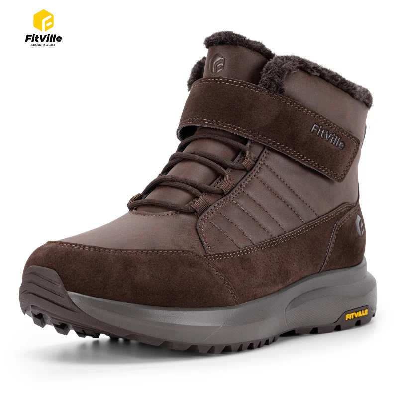 FitVille Mens Winter Boots Wid - đánh giá và giá Men'S Shoes Water Resistant
