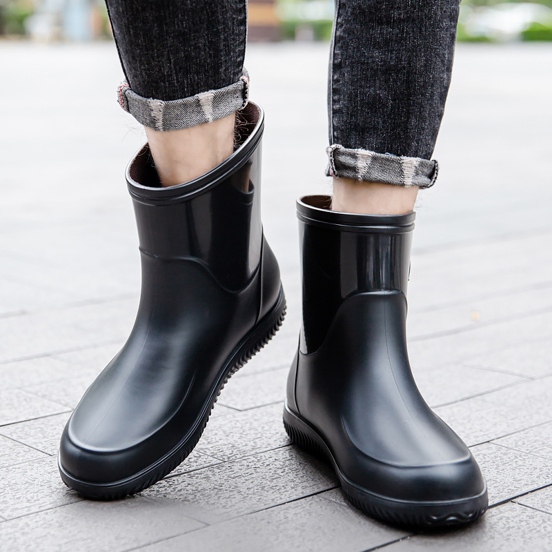 Men's Mid-calf Rain Boots. 202 - đánh giá và giá Men'S Shoes Water Resistant