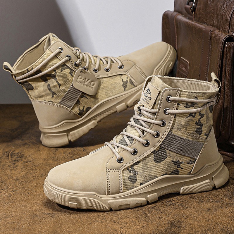Military Boots for Men Autumn  - đánh giá và giá Men'S Shoes Hoka Sale