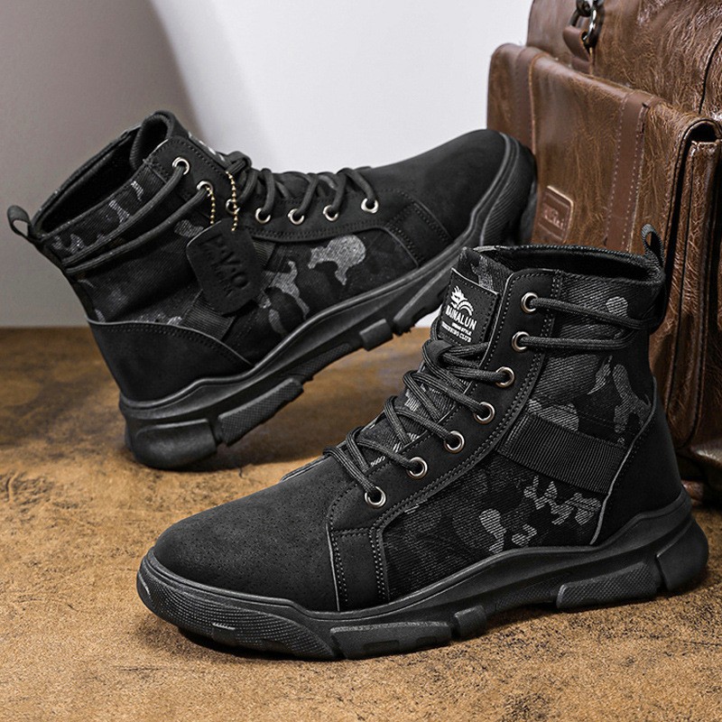 Military Boots for Men Autumn  - đánh giá và giá Men'S Shoes Hoka Sale