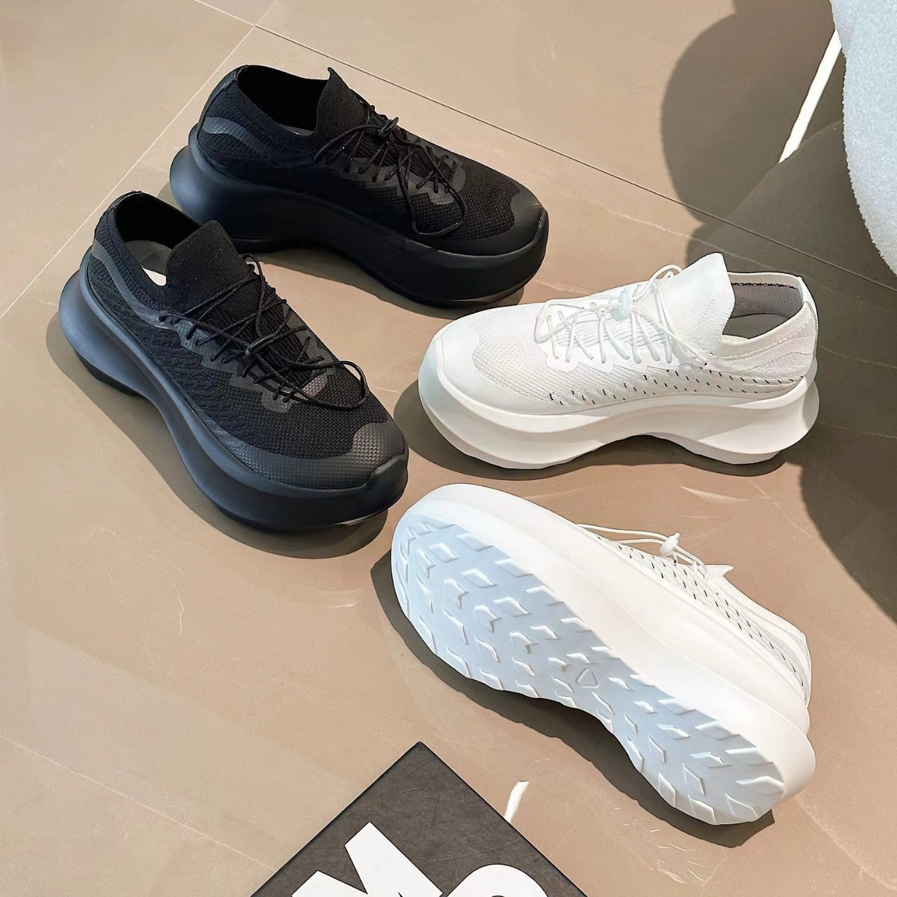 Thick-soled Mesh Dad Shoes Wom - đánh giá và giá Men'S Shoes Hoka Sale