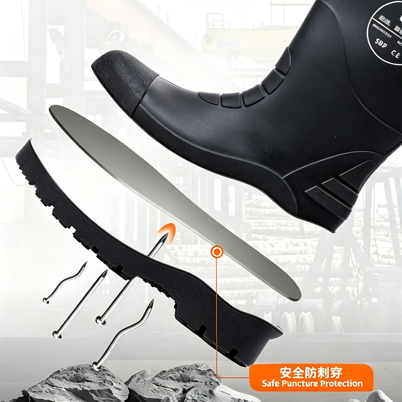 Waterproof Men Mining Boots Wo - đánh giá và giá Men'S Shoes Water Resistant