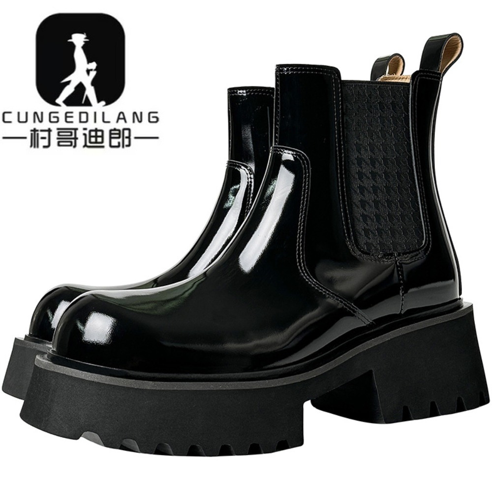 Winter Men Chelsea Boots Invis - đánh giá và giá Men'S Shoes Increase Height