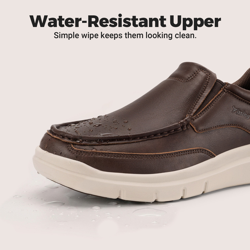 Fittington Men'S Slip‑On Dress - đánh giá và giá Men'S Shoes Water Resistant