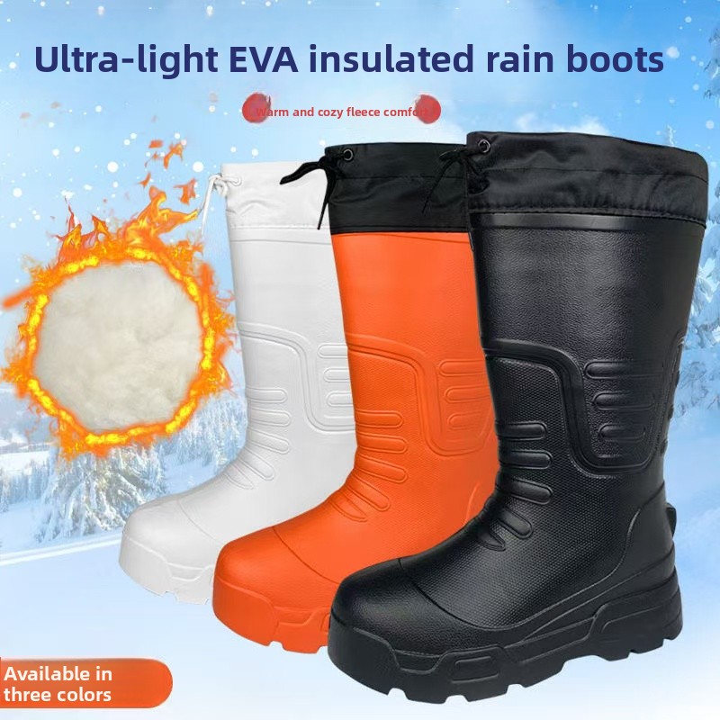 Thickened Cotton EVA Foam Rain - đánh giá và giá Men'S Shoes Water Resistant