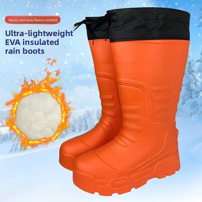 Thickened Cotton EVA Foam Rain - đánh giá và giá Men'S Shoes Water Resistant