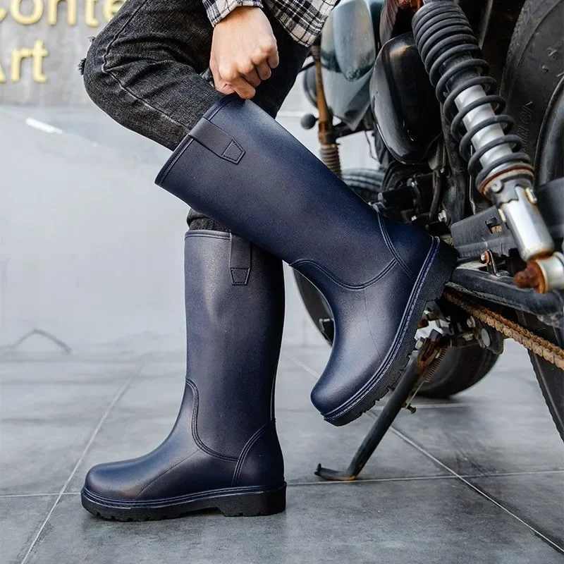Rain Boots for Men Gum Fishing - đánh giá và giá Men'S Shoes Water Resistant