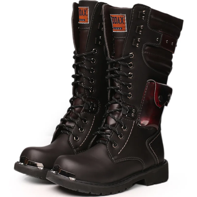 Men Knee High Leather Boots Wi - đánh giá và giá Men'S Shoes Hoka Sale