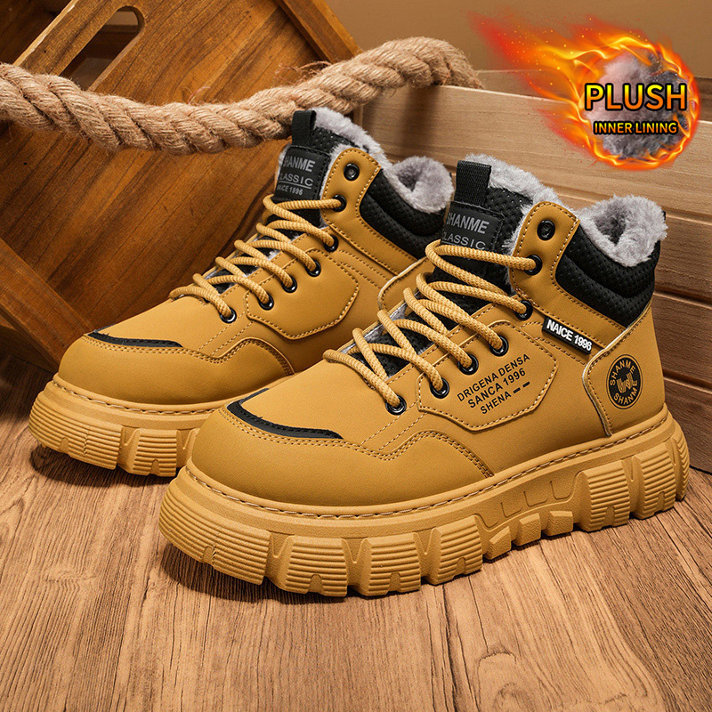 Winter Velvet High Top Men's B - đánh giá và giá Men'S Shoes Increase Height